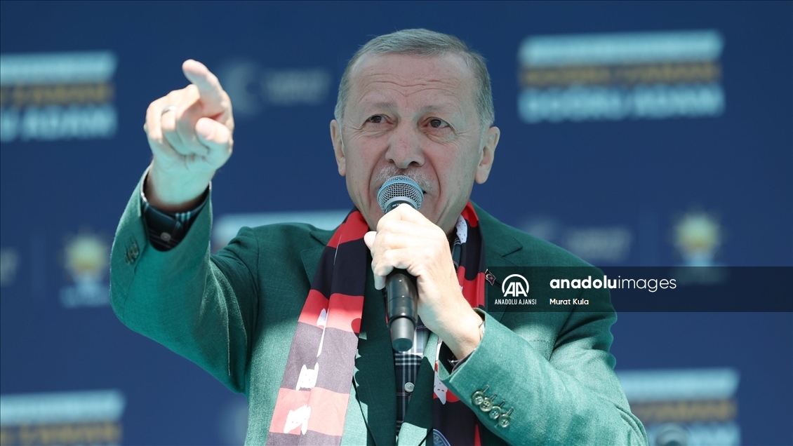 Cumhurbaşkanı ve AK Parti Genel Başkanı Erdoğan, Van'da