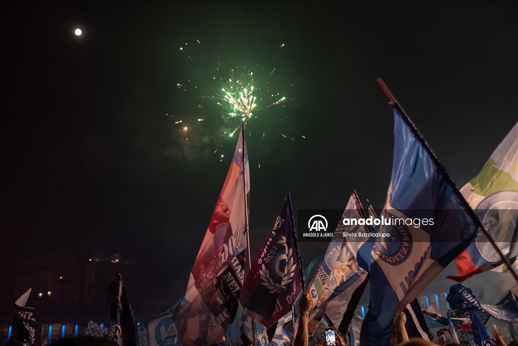 Napoli, İtalya Serie A'da 33 yıl aradan sonra şampiyon oldu