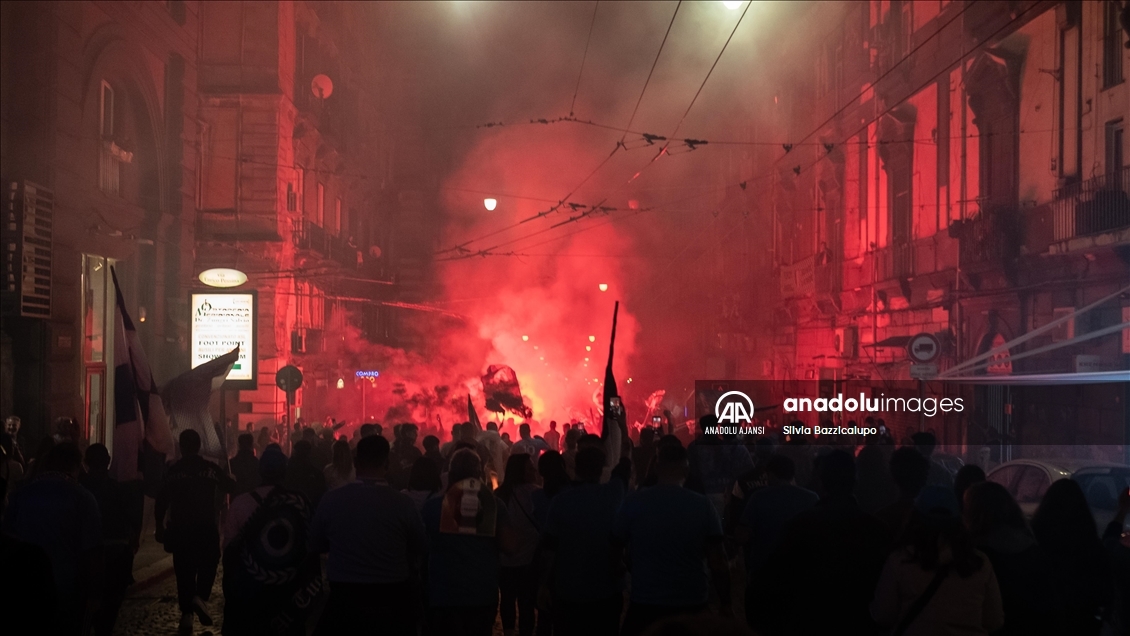 Napoli, İtalya Serie A'da 33 yıl aradan sonra şampiyon oldu