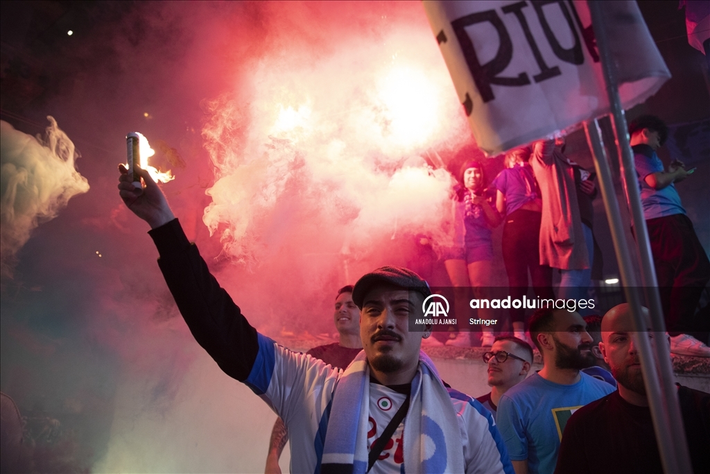 Napoli, İtalya Serie A'da 33 yıl aradan sonra şampiyon oldu