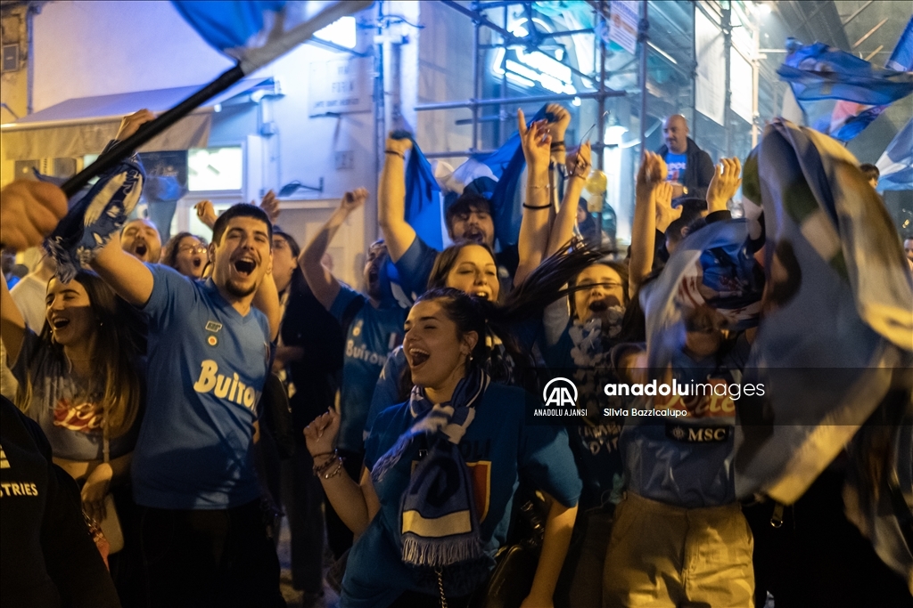 Napoli, İtalya Serie A'da 33 yıl aradan sonra şampiyon oldu