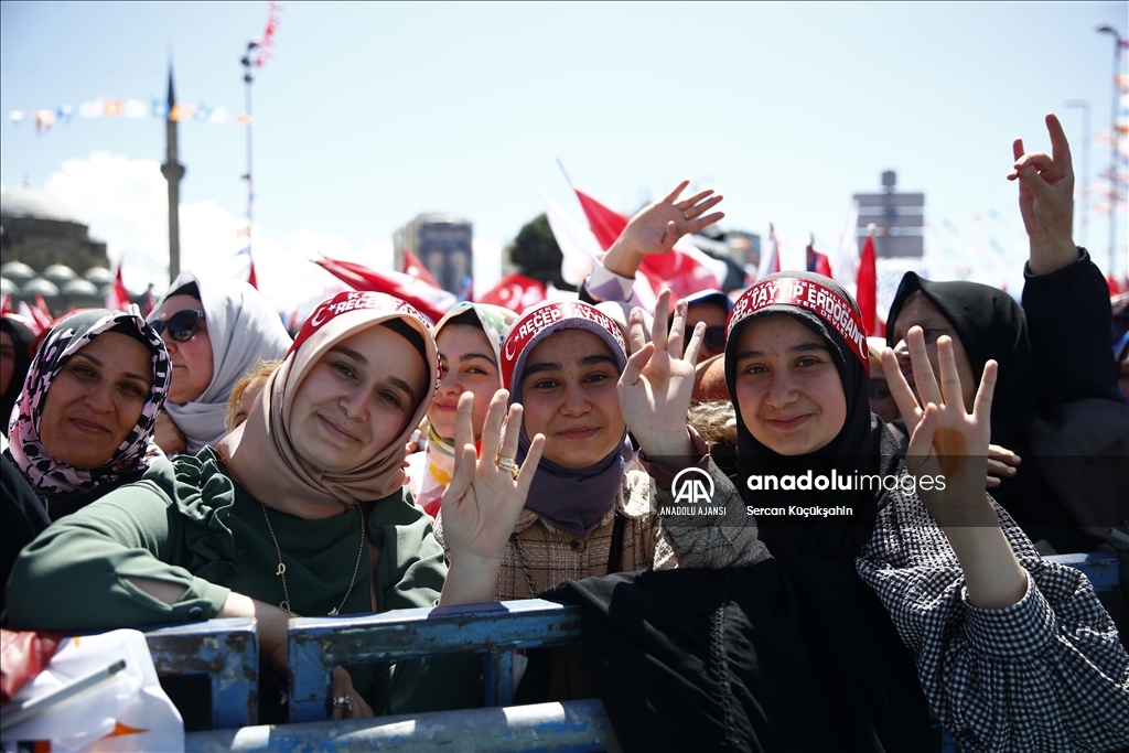 Cumhurbaşkanı ve AK Parti Genel Başkanı Erdoğan, partisinin Kayseri mitinginde konuştu