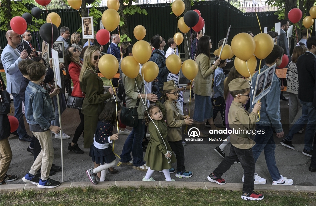 В посольстве РФ в Анкаре прошла акция «Бессмертный полк»