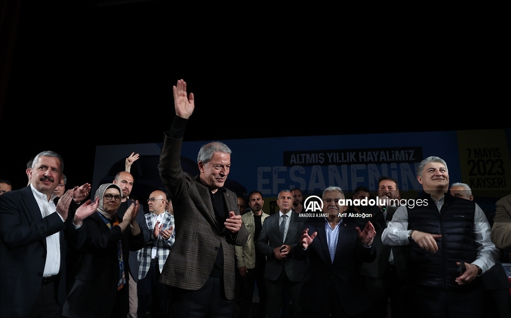 Bakan Akar, Kayseri'de "Efsanenin Doğuşu TOGG" seminerinde konuştu