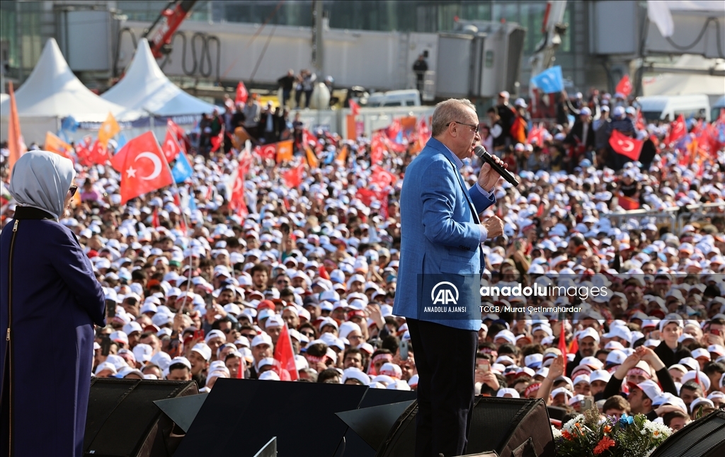 AK Parti'nin Büyük İstanbul Mitingi