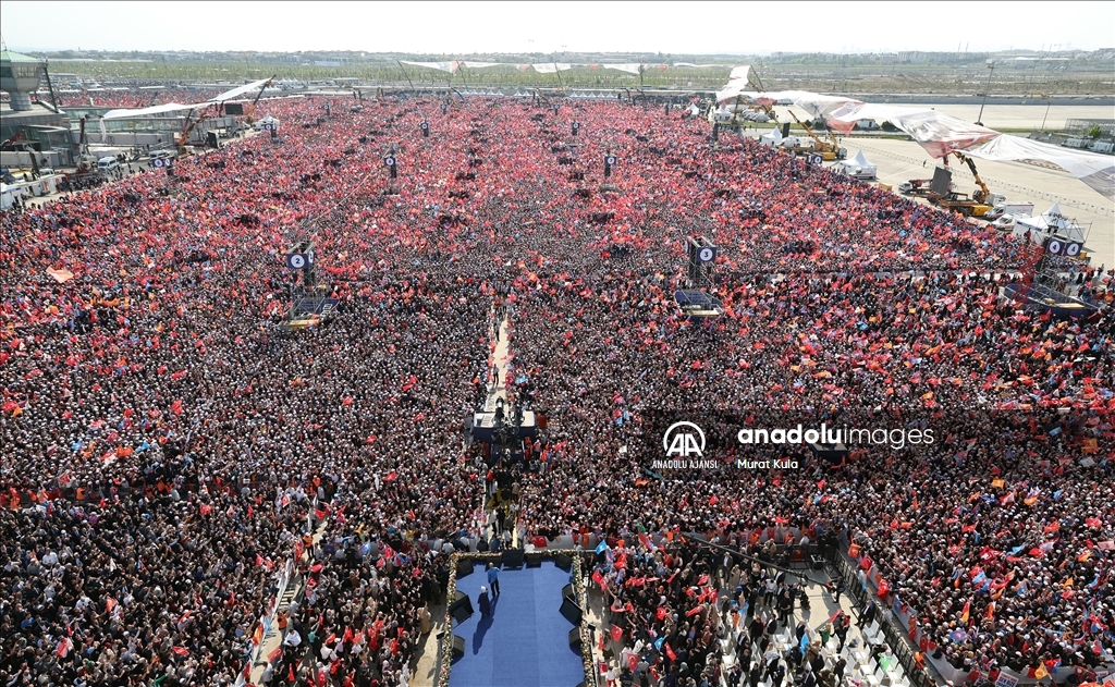 AK Parti'nin Büyük İstanbul Mitingi