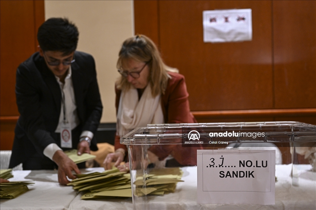 ABD'de, Türkiye'deki 14 Mayıs seçimleri için oy kullanma işlemi sona erdi