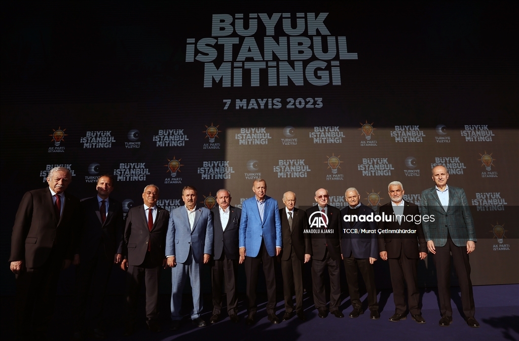 AK Parti'nin Büyük İstanbul Mitingi