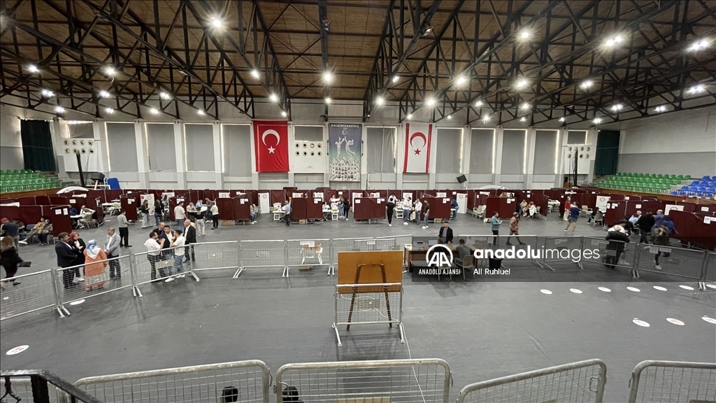 KKTC'de Türkiye'deki Cumhurbaşkanı ve Milletvekili Seçimleri için oy verme işlemi sona erdi