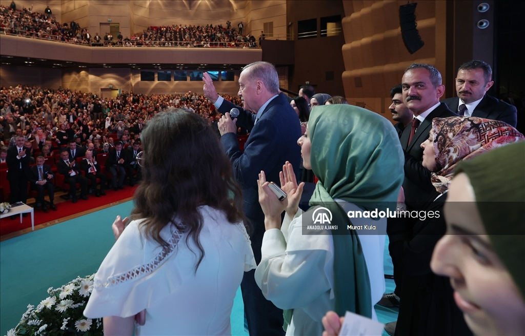 Cumhurbaşkanı Erdoğan, “45 bin Öğretmen Atama Programı”na katıldı