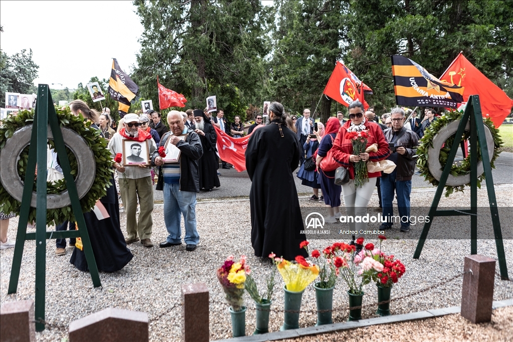 İtalya'da 9 Mayıs Zafer Günü kutlandı