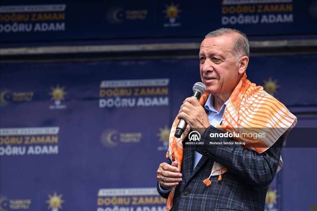 AK Parti'nin Aydın mitingi