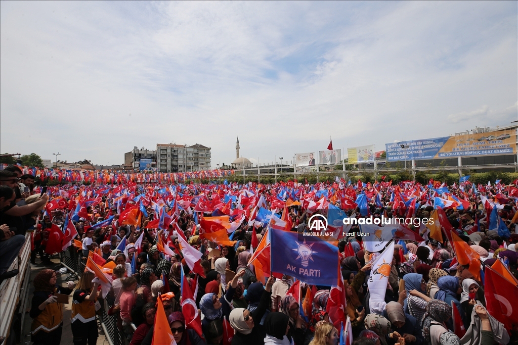 AK Parti'nin Aydın mitingi