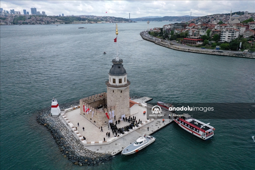 Kız Kulesi, bu akşam açılıyor