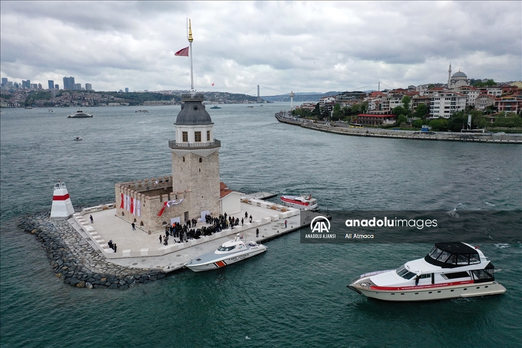 Kız Kulesi, bu akşam açılıyor