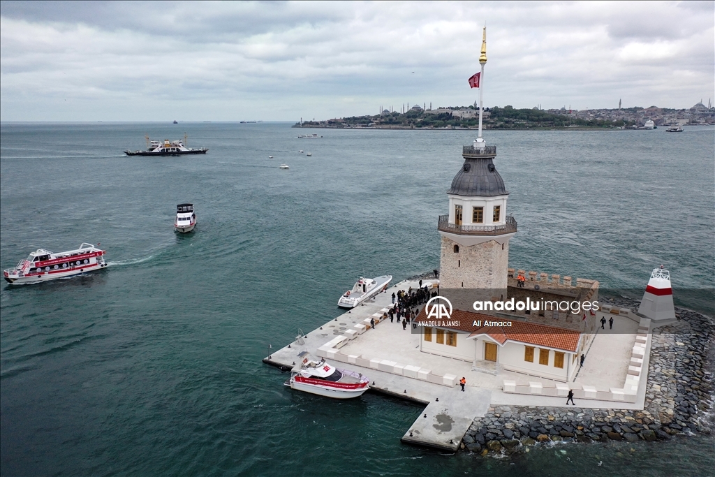 Kız Kulesi, bu akşam açılıyor