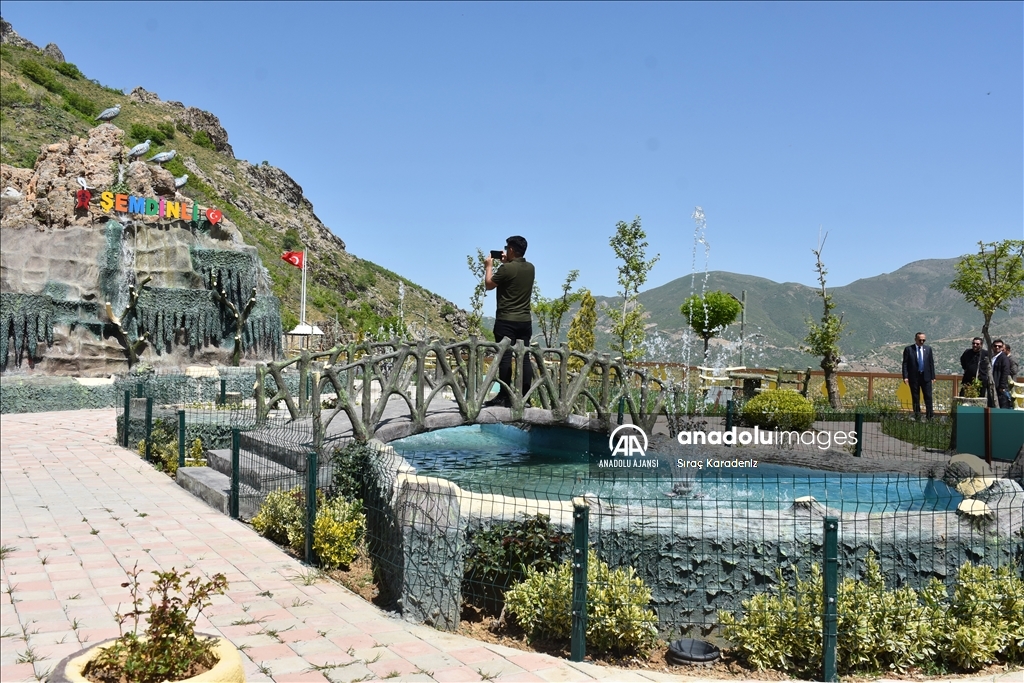 Teröristlerin taciz ateşi açtığı Efkar Dağı, Şemdinlililerin huzur bulduğu alana dönüştürüldü