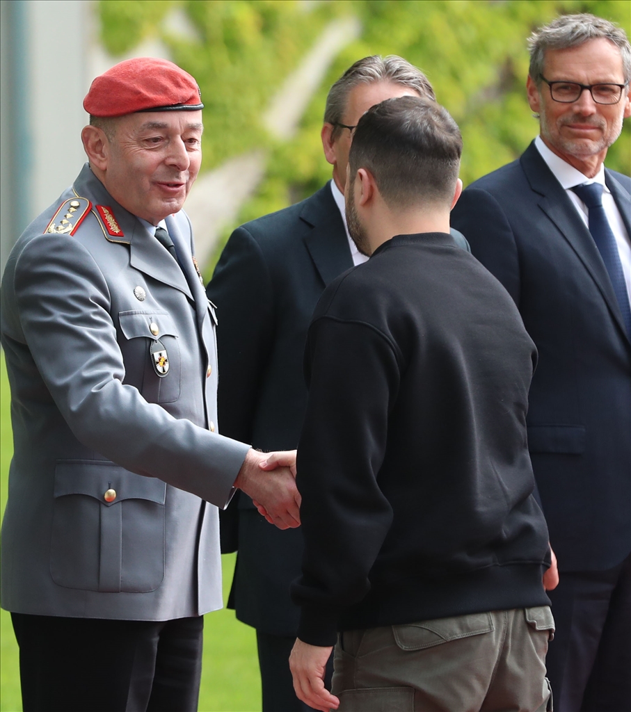 Olaf Scholz - Volodymyr Zelenskyy Meeting In Germany - Anadolu Ajansı