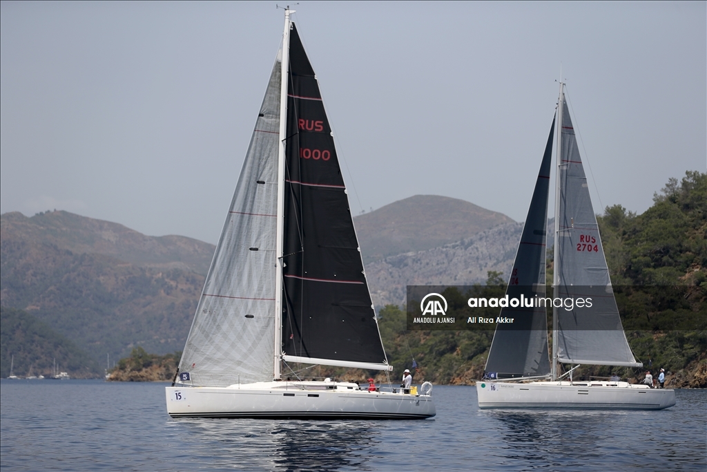 Şarık Tara-Atatürk'ü Anma Gençlik Kupası Yelken Yarışları, Göcek'te başladı