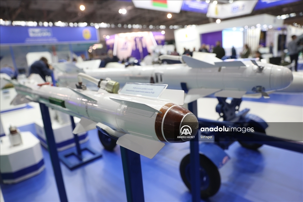 The XI International Exhibition of Weapons and Military Equipment MILEX in Minsk