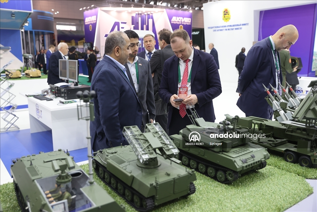 The XI International Exhibition of Weapons and Military Equipment MILEX in Minsk