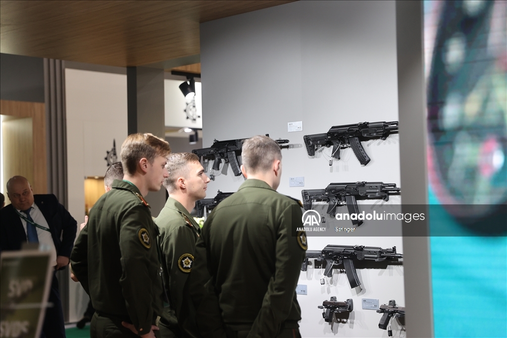 The XI International Exhibition of Weapons and Military Equipment MILEX in Minsk