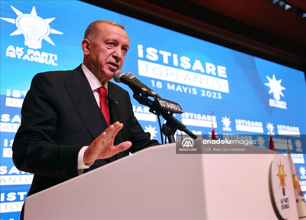 Cumhurbaşkanı ve AK Parti Genel Başkanı Recep Tayyip Erdoğan
