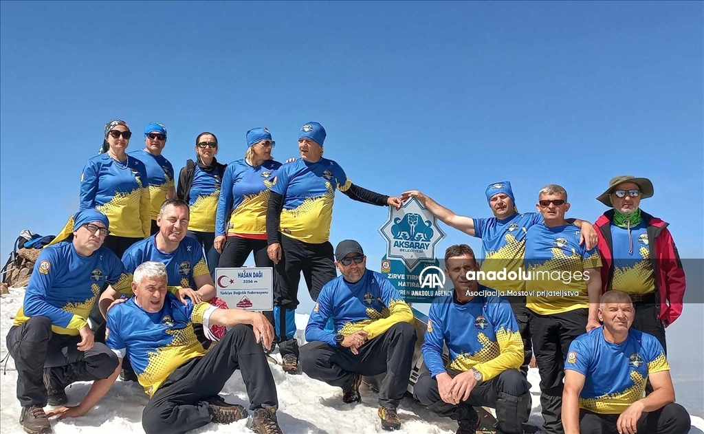 Bh. planinari pohodili tursku planinu Hasandag Anadolu Ajansı