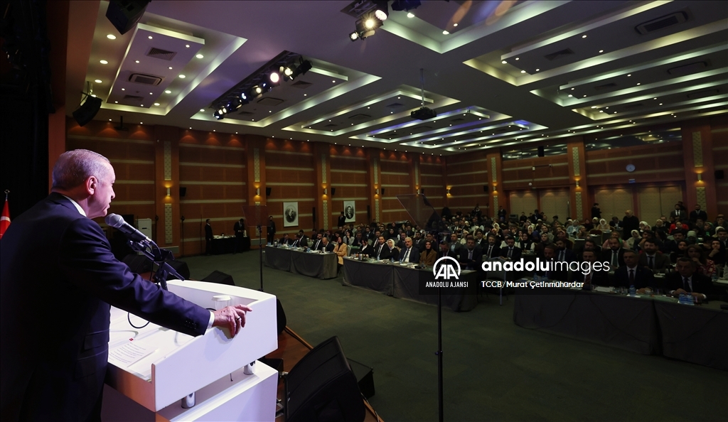 Cumhurbaşkanı ve AK Parti Genel Başkanı Recep Tayyip Erdoğan