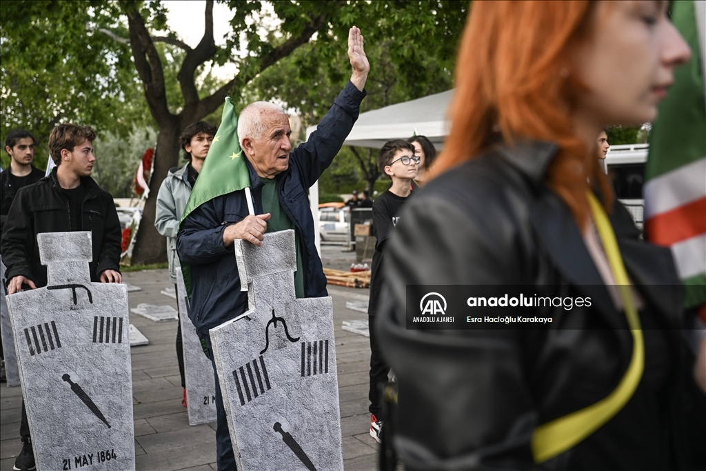 Kafkas Dernekleri Federasyonu, Çerkes Sürgünü'nü protesto etti