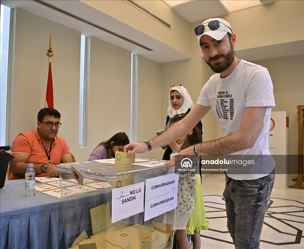 Suudi Arabistan'da Türkiye'deki Cumhurbaşkanı Seçimi'nin ikinci tur oylaması