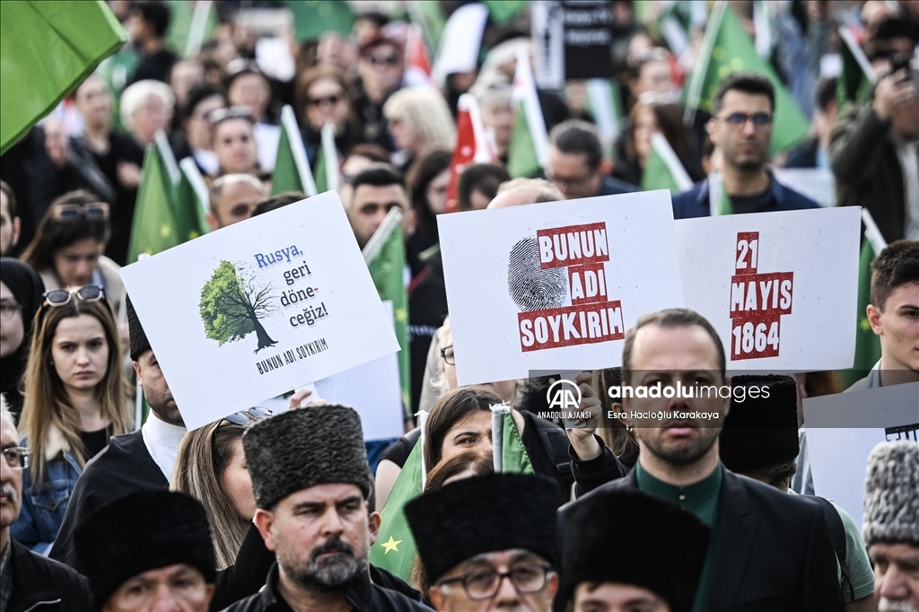 Kafkas Dernekleri Federasyonu, Çerkes Sürgünü'nü protesto etti