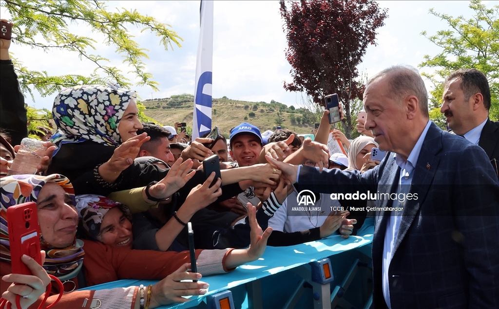 Cumhurbaşkanı Erdoğan, Adıyaman Gençlik Buluşması'na katıldı
