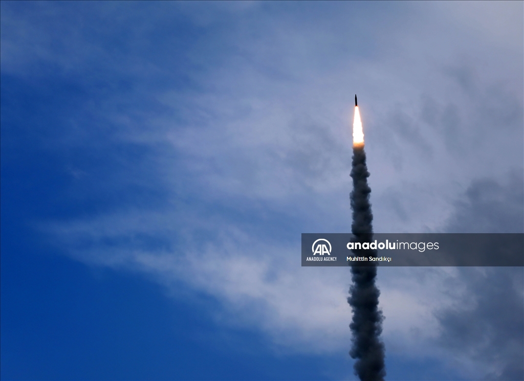 ترکیه دوربردترین موشک بالستیک تایفون را مجددا آزمایش کرد