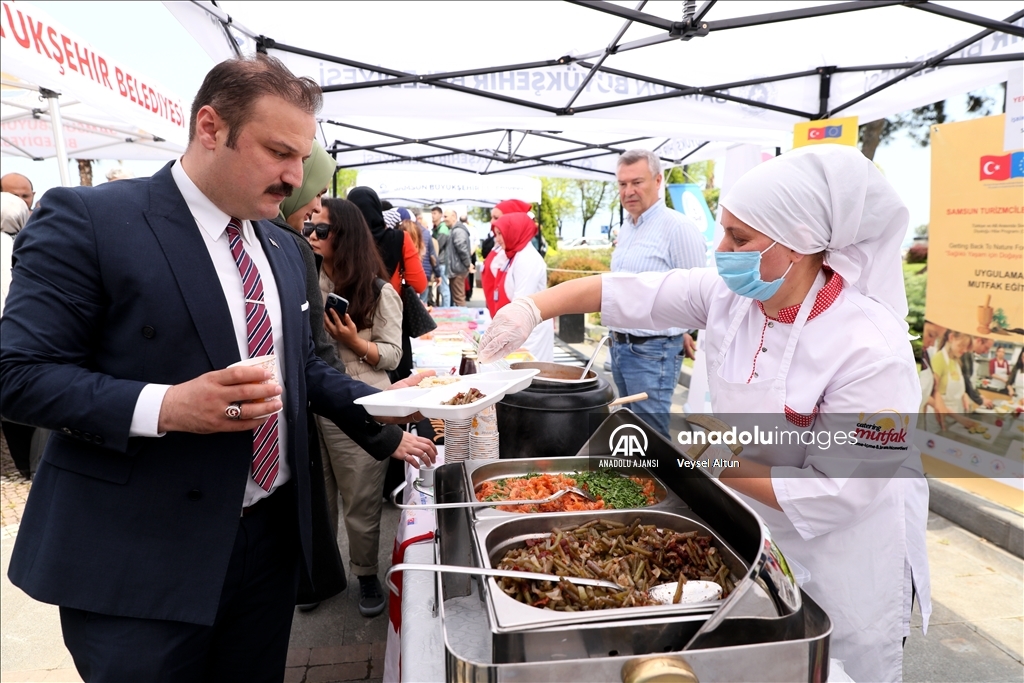 Samsun yemekleri Türk Mutfağı Haftası'nda tanıtıldı