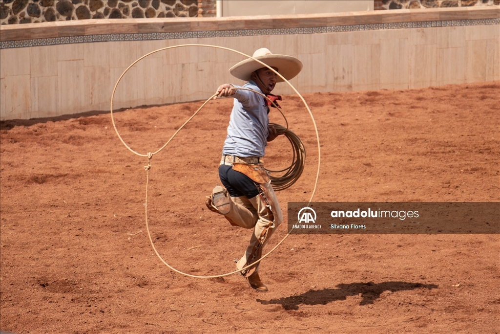 Charriera show in Mexico