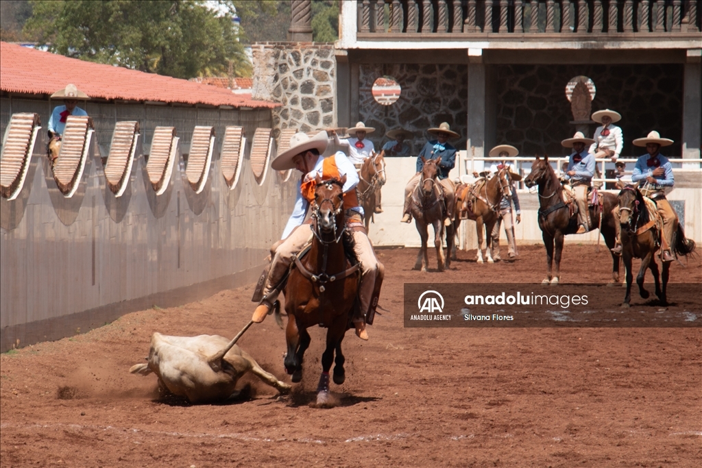 Charriera show in Mexico