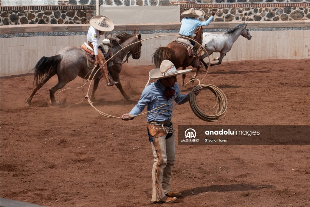 Charriera show in Mexico