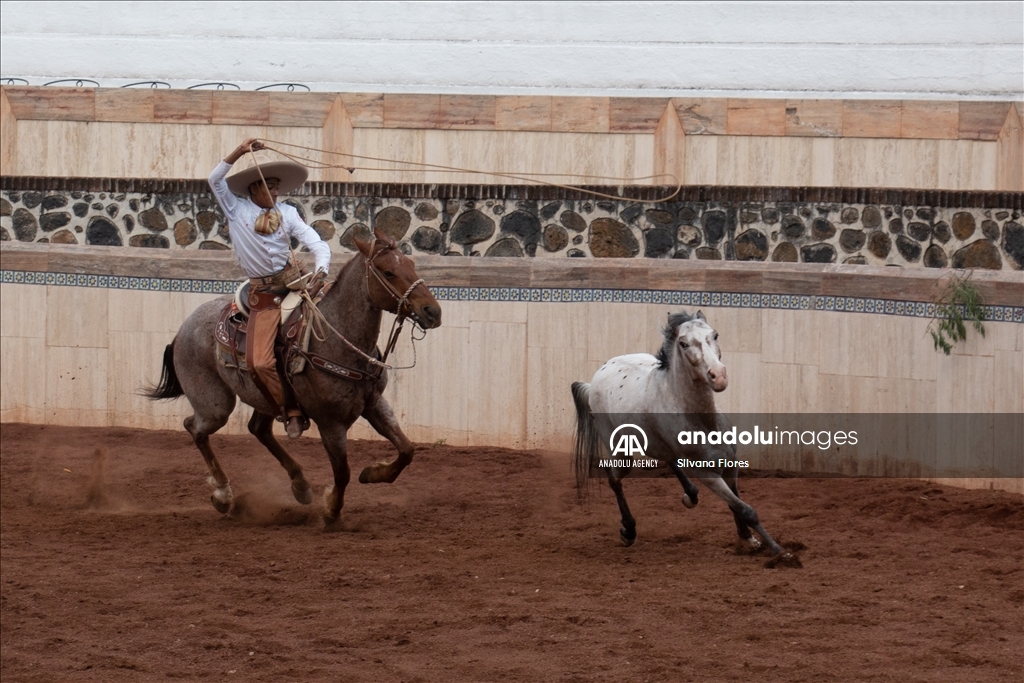 Charriera show in Mexico