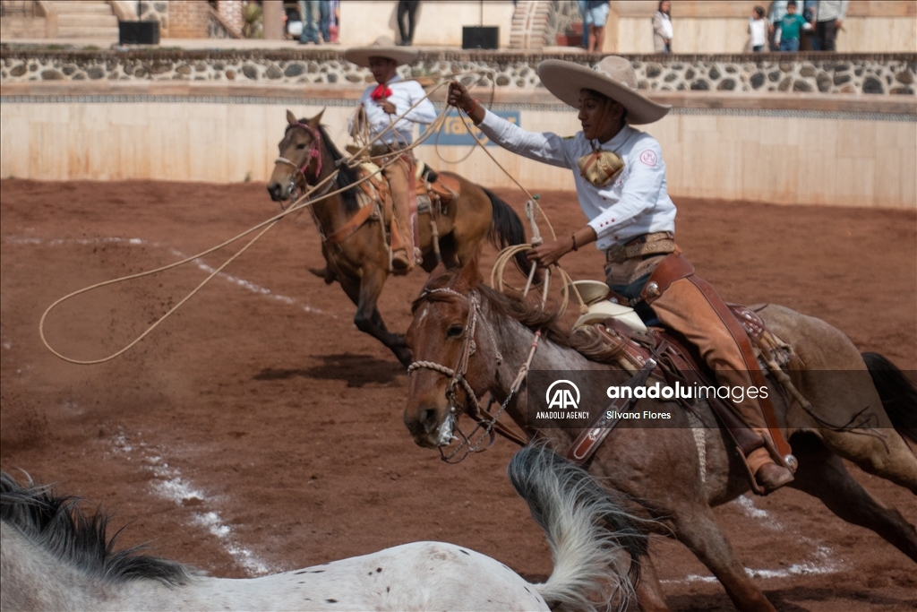 Charriera show in Mexico