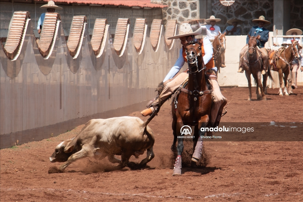 Charriera show in Mexico