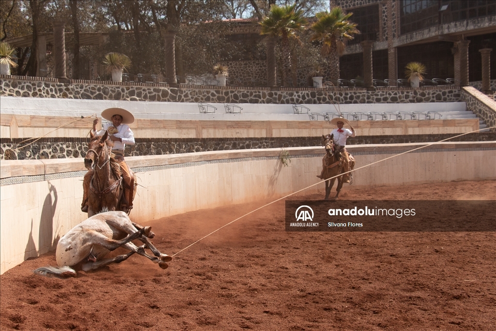 Charriera show in Mexico