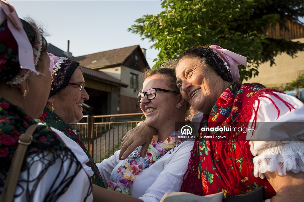 Slovakya'da 'Maypole' geleneği