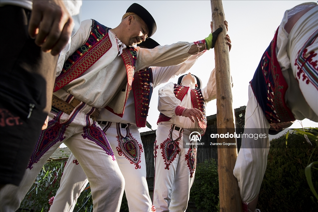 A tradition of Maypoles in Slovakia