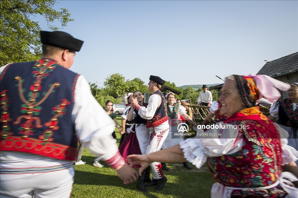 A tradition of Maypoles in Slovakia