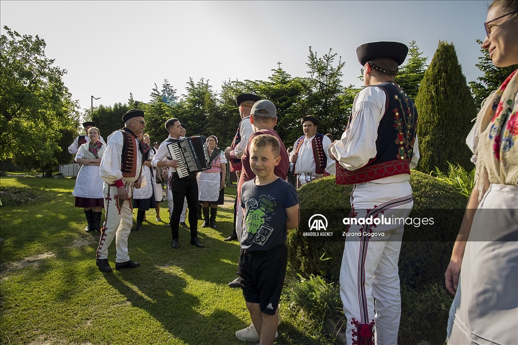 A tradition of Maypoles in Slovakia