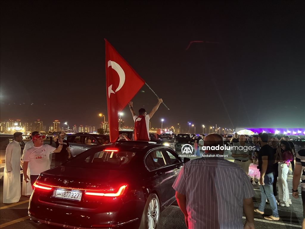 Katar'da Erdoğan'ın seçim zaferi kutlandı