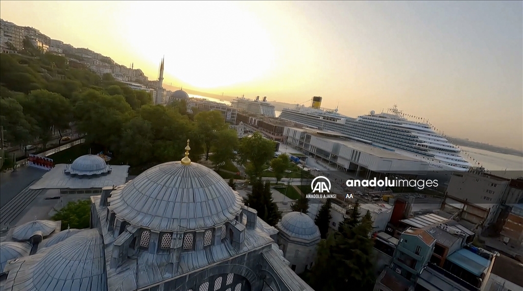 İstanbul'un fetih güzergahı FPV dron ile havadan görüntülendi