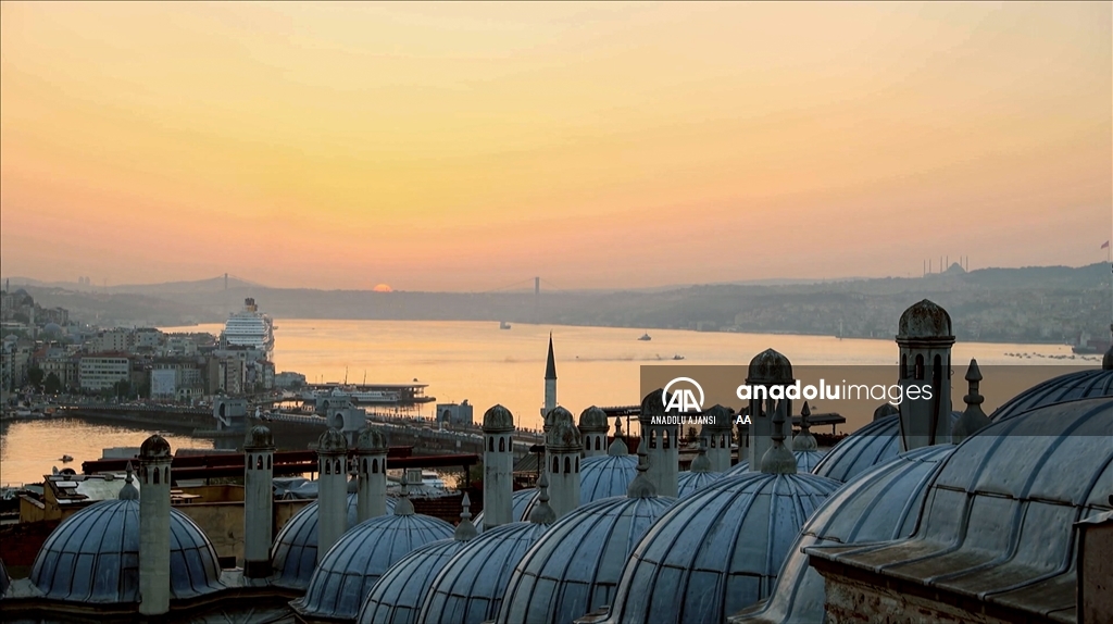 İstanbul'un fetih güzergahı FPV dron ile havadan görüntülendi
