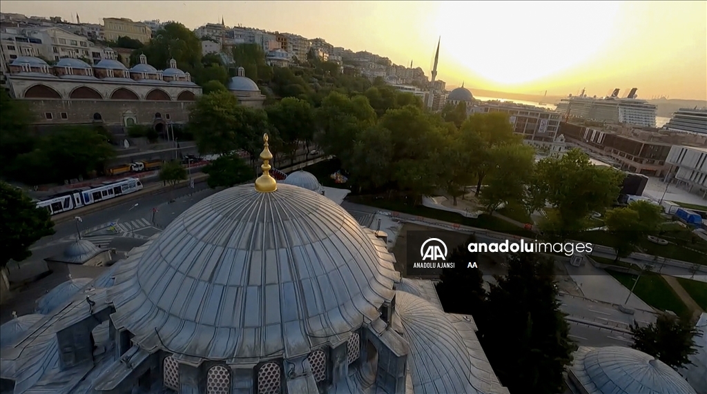 İstanbul'un fetih güzergahı FPV dron ile havadan görüntülendi